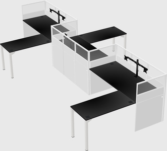 Rectangular cubicles