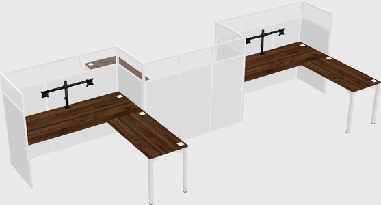 Rectangular cubicles