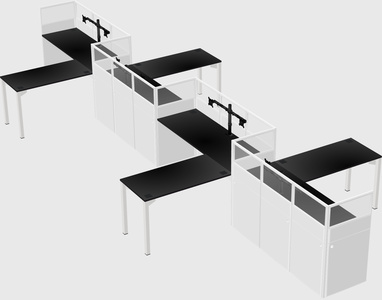 Cabines en l