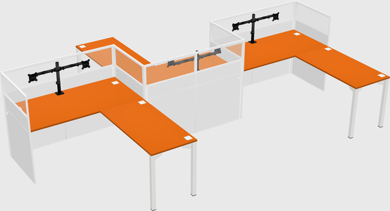 Rectangular cubicles