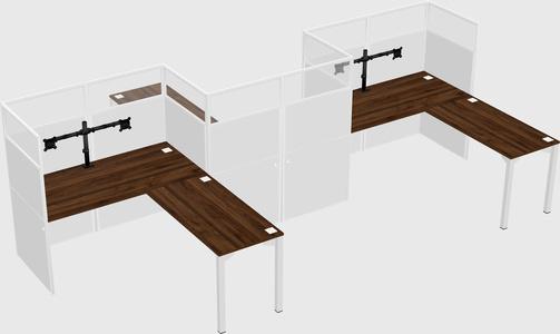 Rectangular cubicles