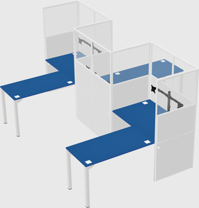 Rectangular cubicles