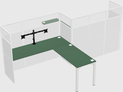 Rectangular cubicles