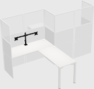 Rectangular cubicles