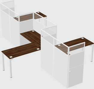 Rectangular cubicles