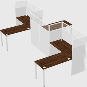 Rectangular cubicles