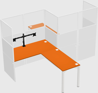 Rectangular cubicles
