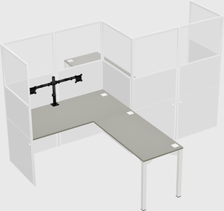 Rectangular cubicles