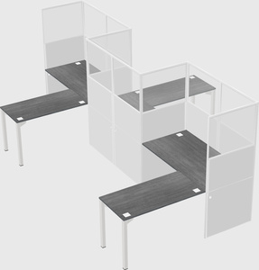 Rectangular cubicles