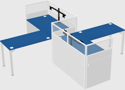 Rectangular cubicles