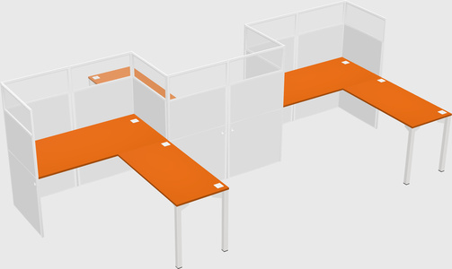 Rectangular cubicles