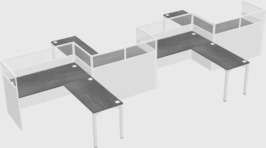 Rectangular cubicles