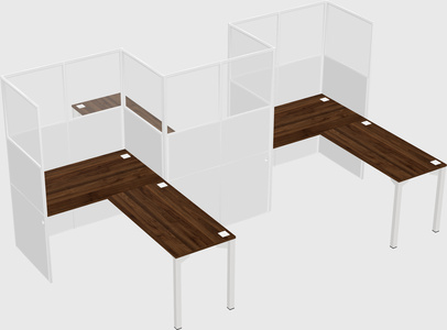 Rectangular cubicles