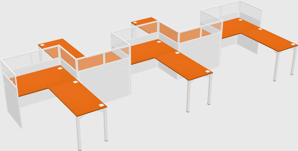 Rectangular cubicles