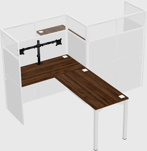 L-shape cubicles