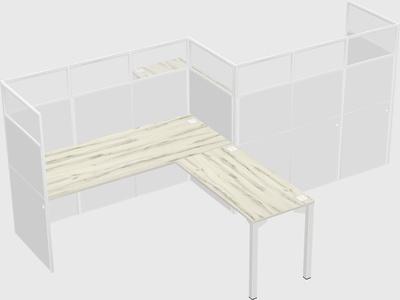 Rectangular cubicles