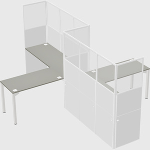 Rectangular cubicles