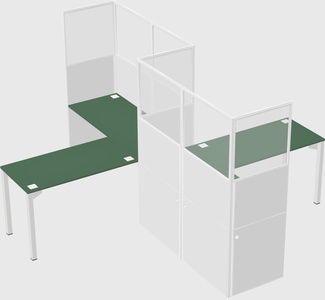 Rectangular cubicles