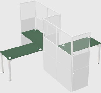 Rectangular cubicles