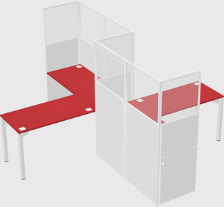 Rectangular cubicles