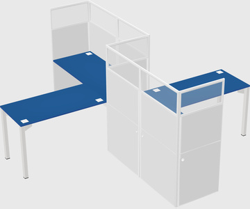 Rectangular cubicles