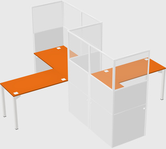 Rectangular cubicles