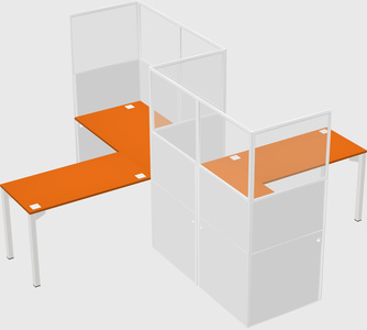 Rectangular cubicles