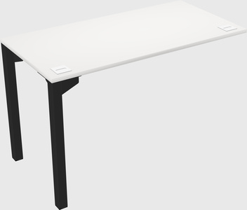 Desk return - metal base - wooden & panel systems