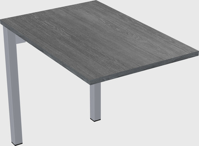 Desk return - metal base - wooden & panel systems
