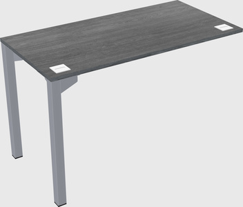 Desk return - metal base - wooden & panel systems