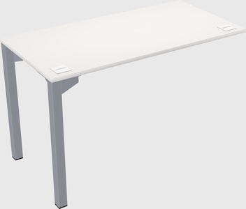 Desk return - metal base - wooden & panel systems