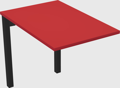 Desk return - metal base - wooden & panel systems