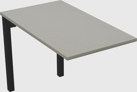 Desk return - metal base - wooden & panel systems