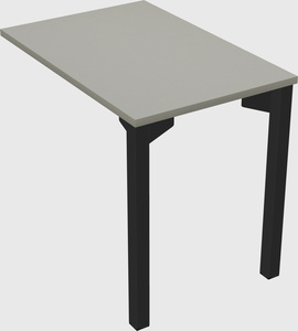 Desk return - metal base - wooden & panel systems