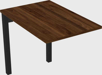 Desk return - metal base - wooden & panel systems