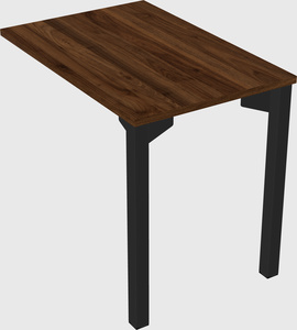 Desk return - metal base - wooden & panel systems