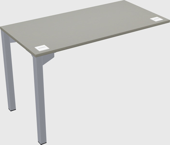 Desk return - metal base - wooden & panel systems