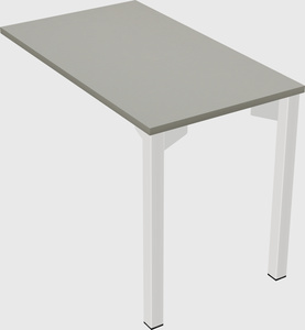 Desk return - metal base - wooden & panel systems