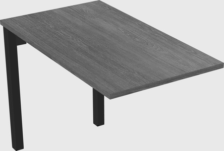 Desk return - metal base - wooden & panel systems