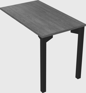 Desk return - metal base - wooden & panel systems