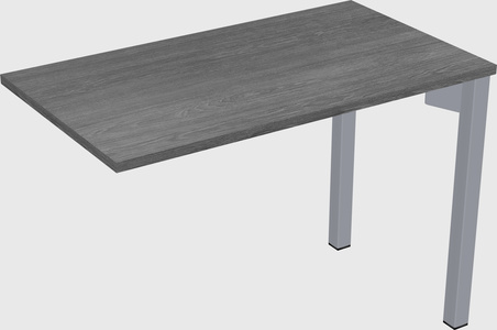 Desk return - metal base - wooden & panel systems