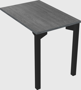 Desk return - metal base - wooden & panel systems