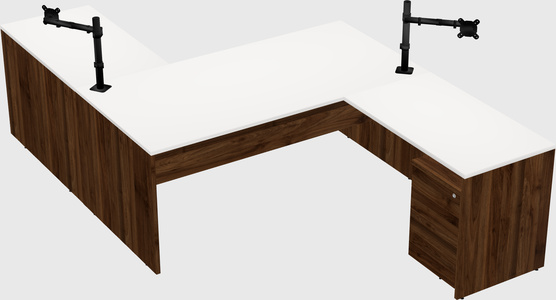 Executive shared desk