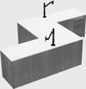 Executive shared desk