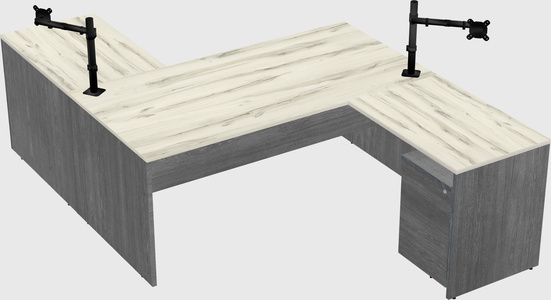 Executive shared desk