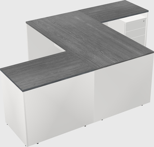 Executive shared desk