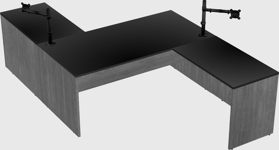 Executive shared desk