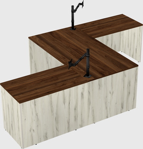 Executive shared desk