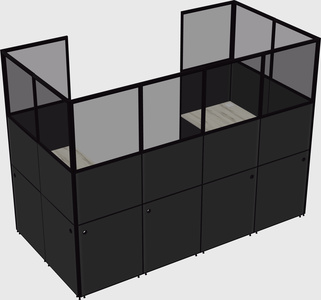 Cabine en u