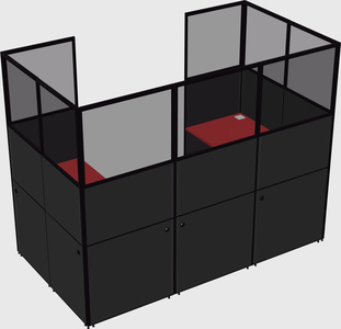 Cabine en u